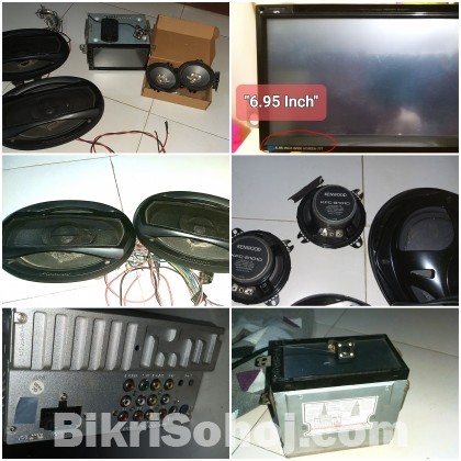 DVD PLAYER,Camera, Remote & 4x Speaker